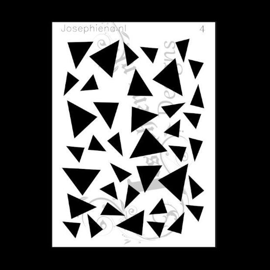 Picture of Triangles - stencil