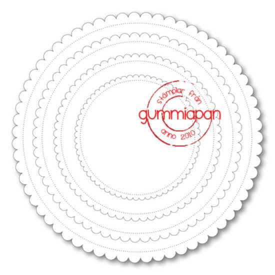 Picture of Scalloped Circles - Dies