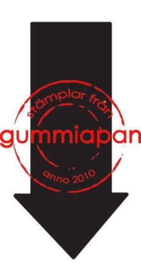 Picture of Gevulde pijl - stempel (normaal €1,00)