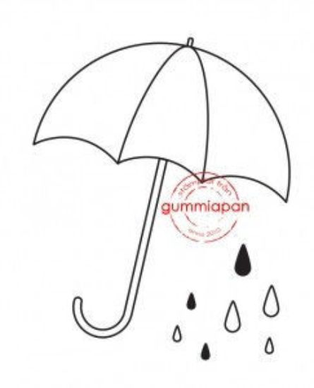 Picture of Paraplu - stempel (normaal €3,50)