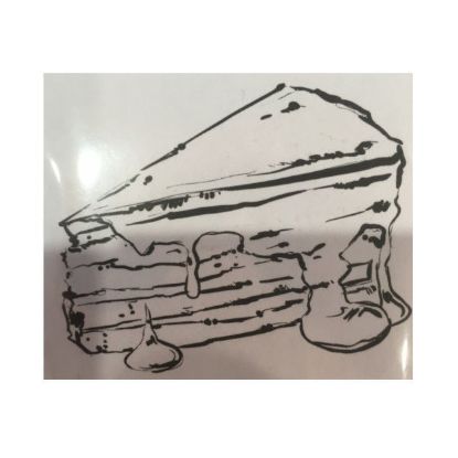 Picture of chocoladecake - stempel (normaal €3,50)