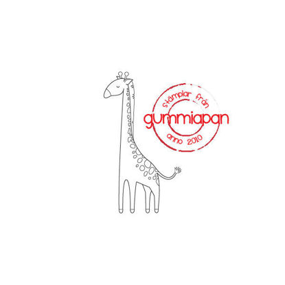 Picture of Giraffe - stempel