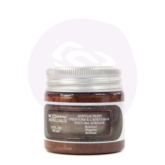 Picture of Metallique Hazelnut - Finnabair Art Alchemy Acrylic Paint