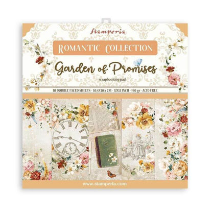 Stamperia Garden of Promises 12x12 Inch Paper Pack