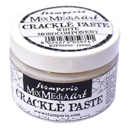 Stamperia Crackle Paste 150ml White
