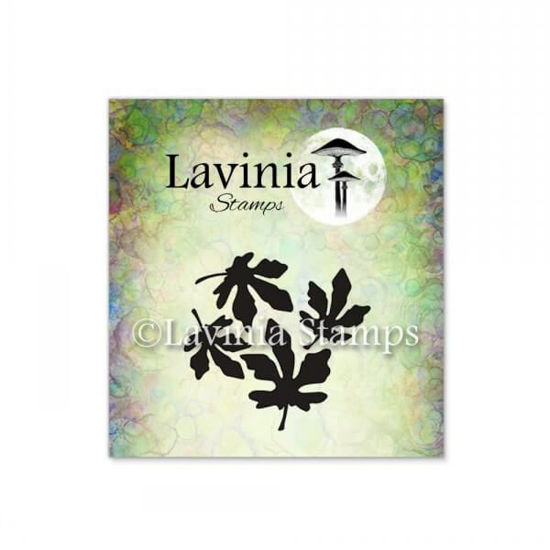 Silver Leaves Mini - Lavinia Stamp - LAV891