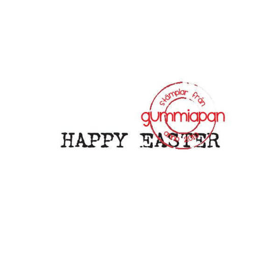 HAPPY EASTER - Tekst stempel