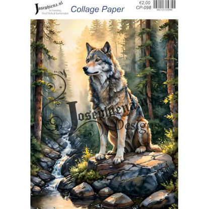 Wild life #13 - Josephiena's collage paper - CP-098